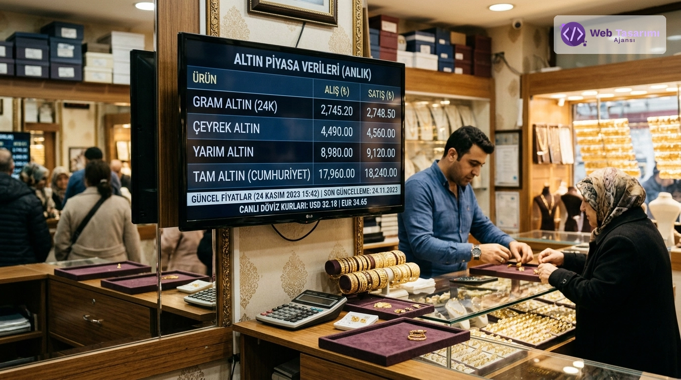 Kuyumcular İçin Web Tasarım Ajansı