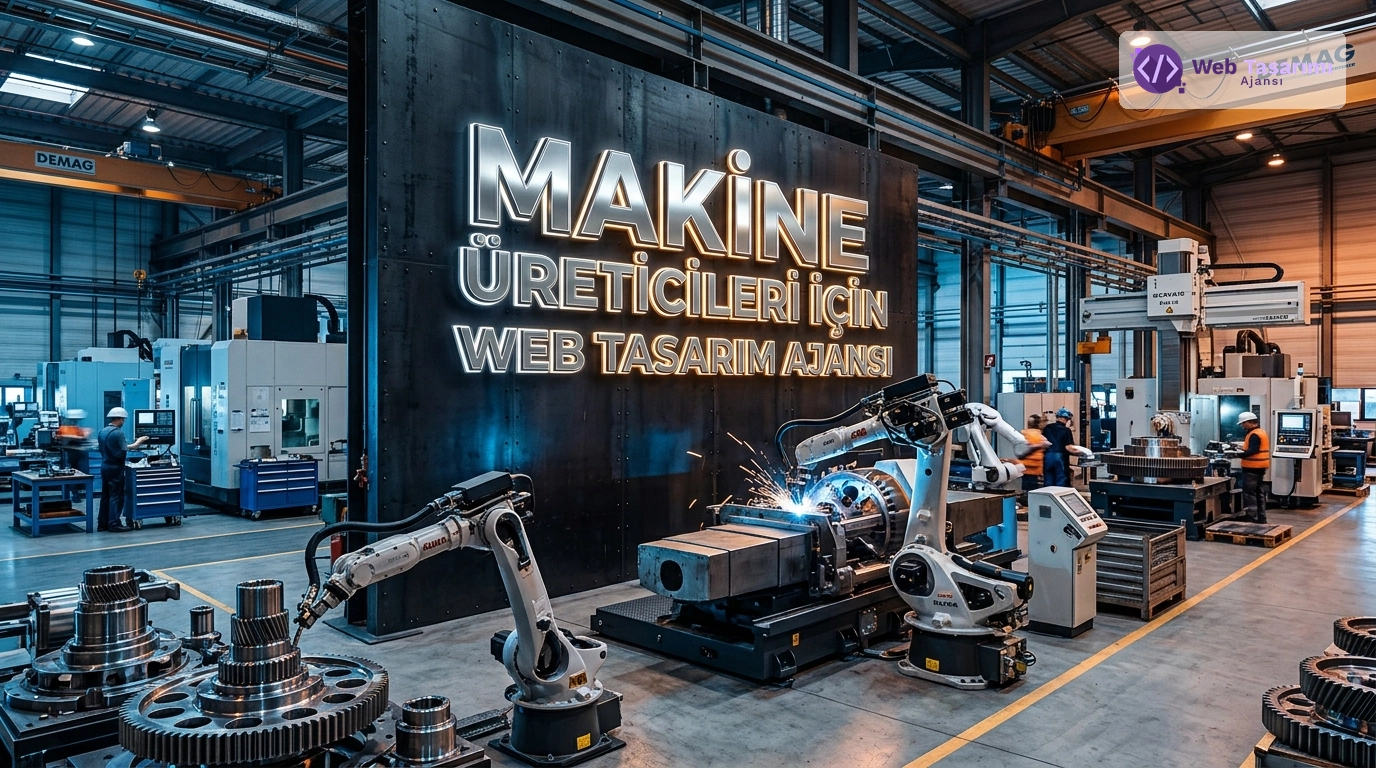 Makine Üreticileri İçin Web Tasarım Ajansı